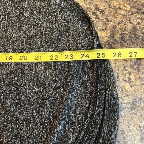 Athleta Small Lombard Cutout Racerback Lightweight Heather Gray Hoodie - Picture 9 of 9